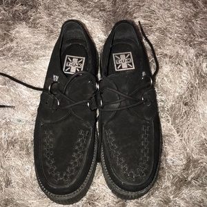 TUK creeper suede oxfords